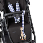 3 Piece Harness Cover Set - Bluestone GIngham RRP $22.95