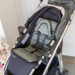 Mini Pram Liner with adjustable head support - Sage RRP $49.95