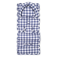 Load image into Gallery viewer, Mini Pram Liner with adjustable head support - Bluestone GIngham RRP $54.95
