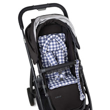 Load image into Gallery viewer, Mini Pram Liner with adjustable head support - Bluestone GIngham RRP $54.95