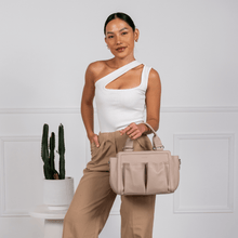 Load image into Gallery viewer, Amelia Pram Caddy - Stone RRP $169.9