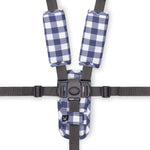 3 Piece Harness Cover Set - Bluestone GIngham RRP $22.95