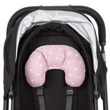 Load image into Gallery viewer, Head Hugger Neck Support - Dusty Rose Hearts RRP$34.95
