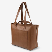 Load image into Gallery viewer, NEW Ida Tote + Organiser (Vegan) Tan RRP $229.90