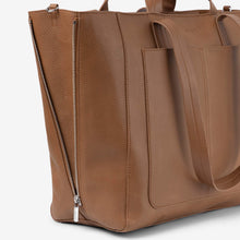 Load image into Gallery viewer, NEW Ida Tote + Organiser (Vegan) Tan RRP $229.90
