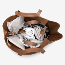 Load image into Gallery viewer, NEW Ida Tote + Organiser (Vegan) Tan RRP $229.90