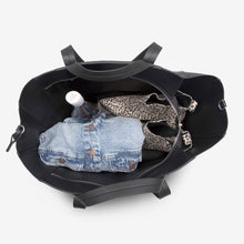 Load image into Gallery viewer, NEW Ida Tote + Organiser (Vegan) Black RRP $229.90