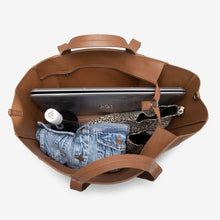 Load image into Gallery viewer, NEW Ida Tote + Organiser (Vegan) Tan RRP $229.90