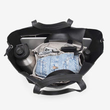Load image into Gallery viewer, NEW Ida Tote + Organiser (Vegan) Black RRP $229.90