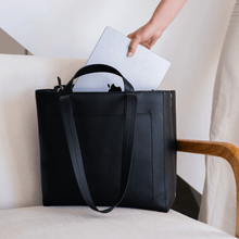 Load image into Gallery viewer, Ida Tote  Black + Free Organiser