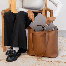 Load image into Gallery viewer, Ida Tote Tan + Free Organiser
