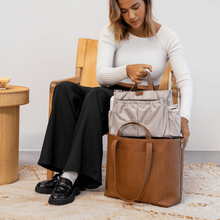 Load image into Gallery viewer, Ida Tote Tan + Free Organiser