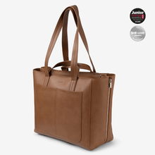 Load image into Gallery viewer, NEW Ida Tote + Baby Kit (Vegan) Tan RRP $259.95