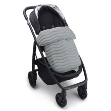 Load image into Gallery viewer, Linen Stay-Put Pram Quilt/Footmuff - Sage Green RRP $99.95