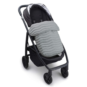 Linen Stay-Put Pram Quilt/Footmuff - Sage Green RRP $99.95