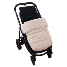 Load image into Gallery viewer, Jersey Cotton Stay-Put Pram Quilt/Footmuff - Wheat