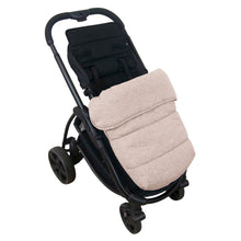 Load image into Gallery viewer, Jersey Cotton Stay-Put Pram Quilt/Footmuff - Wheat