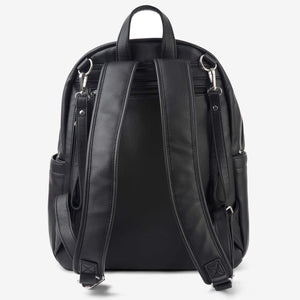 Manhattan 2-Way Backpack Nappy Bag (new padded straps)- Black RRP $179.95