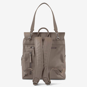 Emmy Backpack (Leather) Taupe RRP $369