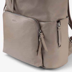 Frankie Everyday Backpack (Leather) Taupe RRP $349