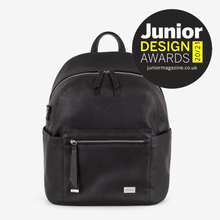 Load image into Gallery viewer, Manhattan 2-Way Backpack Nappy Bag (new padded straps)- Black RRP $179.95