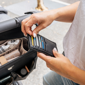 Mini Card Wallet - Black RRP $39.95