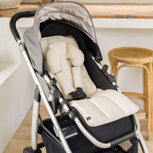 Load image into Gallery viewer, Pram Liner - Wheat Gingham RRP $59.95