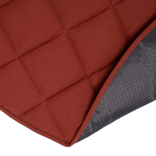 Load image into Gallery viewer, Jersey Quilted Play Mat (Waterproof Backing) - Rust