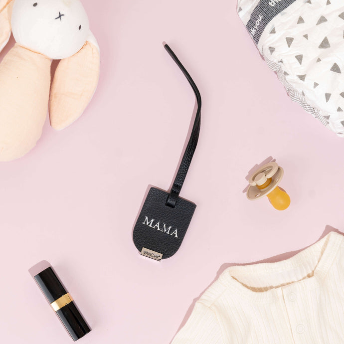 VANCHI MAMA Luggage Tag - Black RRP 19.95