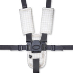 3 Piece Harness Cover Set - Wheat Gingham RRP $22.95