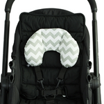 Head Hugger Neck Support - Grey Chevron - Outlook Baby