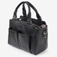Load image into Gallery viewer, UPDATED Amelia Convertible Pram Caddy- Black v2 RRP $129.95
