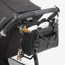 Load image into Gallery viewer, UPDATED Amelia Convertible Pram Caddy- Black v2 RRP $129.95