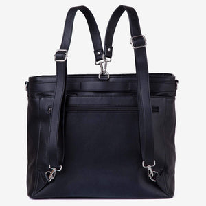 Billie Convertible Backpack / Tote Baby Bag - Black RRP $199.95