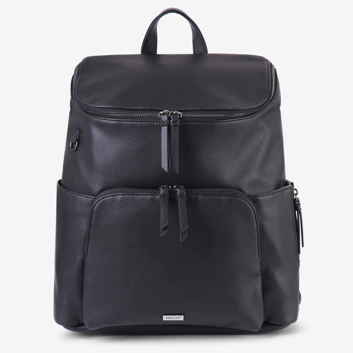 The Frankie Everyday Backpack (Vegan) Black RRP $219.95