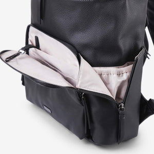The Frankie Everyday Backpack (Vegan) Black RRP $199.95