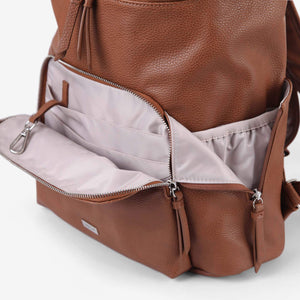 The Frankie Everyday Backpack (Vegan) Tan RRP $199.95