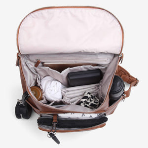 The Frankie Everyday Backpack (Vegan) Tan RRP $199.95