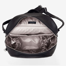 Load image into Gallery viewer, Manhattan 2-Way Backpack Nappy Bag (new padded straps)- Black RRP $179.95