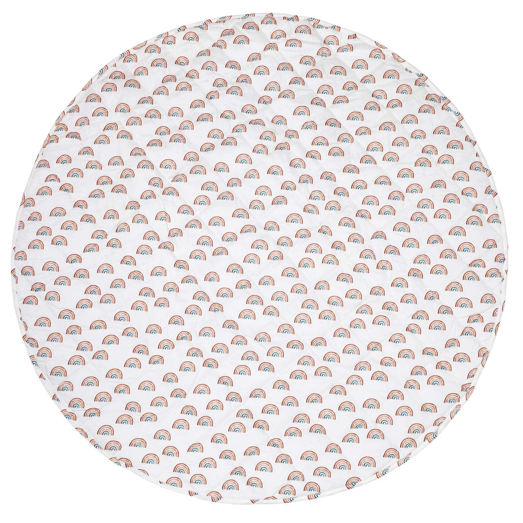 Baby Play Mat Quilted (Waterproof Backing) - Rainbows RRP $99.95