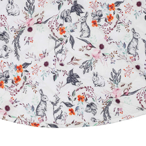 Baby Play Mat Quilted (Waterproof Backing) - Enchanted Bunnies RRP $99.95