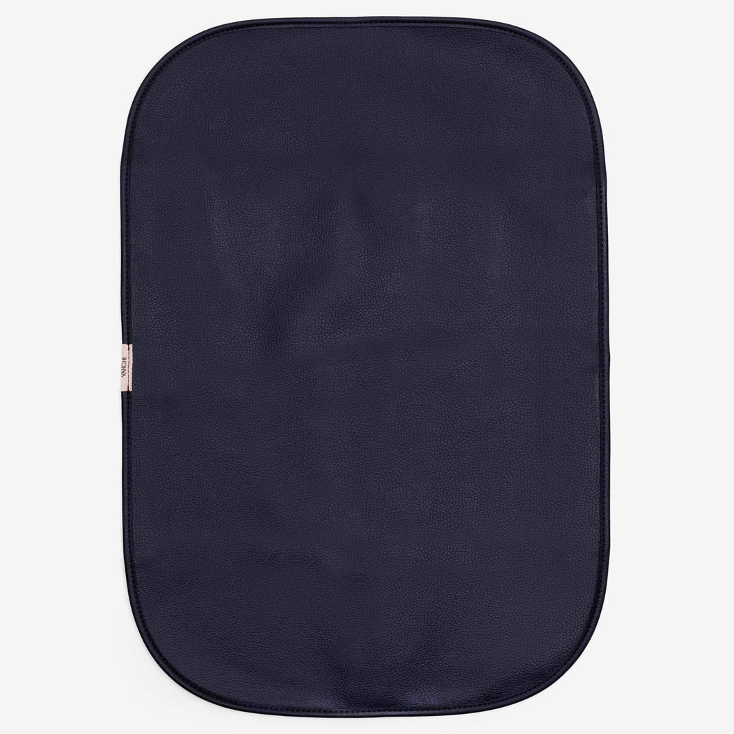 Vegan Leather Change Mat/ Activity Mat - Black RRP $29.95