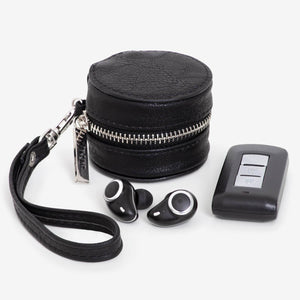 Keep Safe Dummy Saver - Black | Vanchi Nappy Bags | Premium Nappy Bags | For Style Savvy Mums