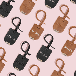 VANCHI MAMA Luggage Tag - Tan RRP $19.95