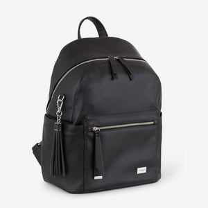 Manhattan 2-Way Backpack Nappy Bag (new padded straps)- Black RRP $179.95