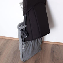 Load image into Gallery viewer, Universal Stay-Put Pram Quilt/Footmuff- Charcoal - Outlook Baby