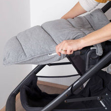 Load image into Gallery viewer, Universal Stay-Put Pram Quilt/Footmuff- Charcoal - Outlook Baby