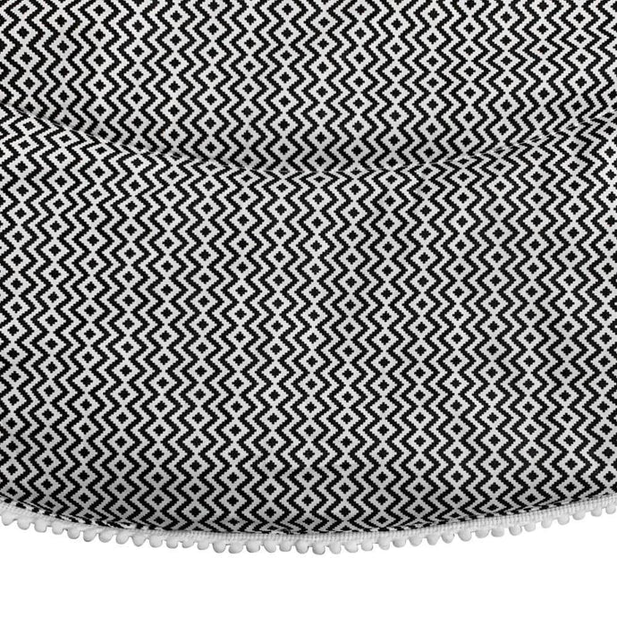 Baby Play Mat (Waterproof Backing) - Charcoal Aztec - Outlook Baby