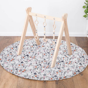 Baby Play Mat Quilted (Waterproof Backing) - Enchanted Bunnies RRP $99.95