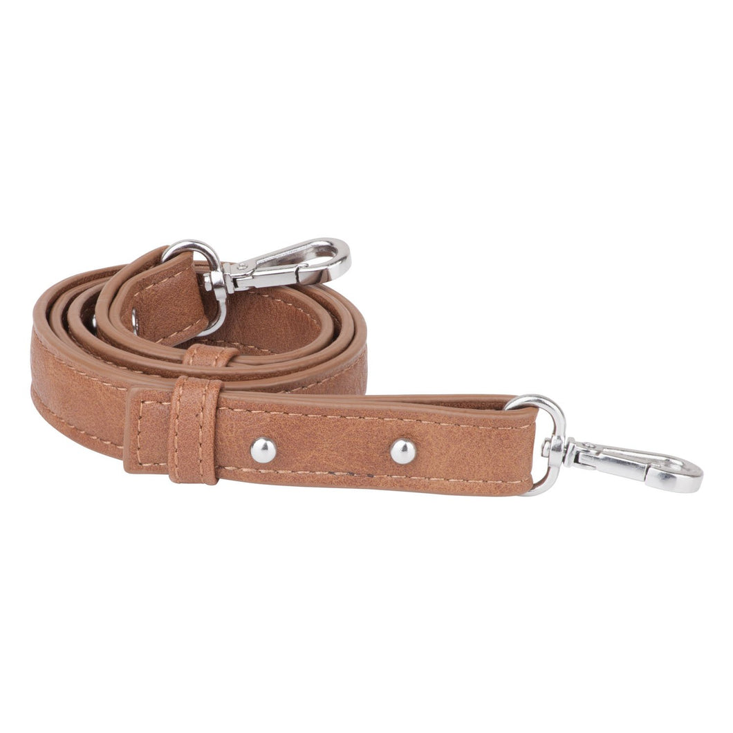 Pram Caddy Shouder Strap - Tan - Outlook Baby
